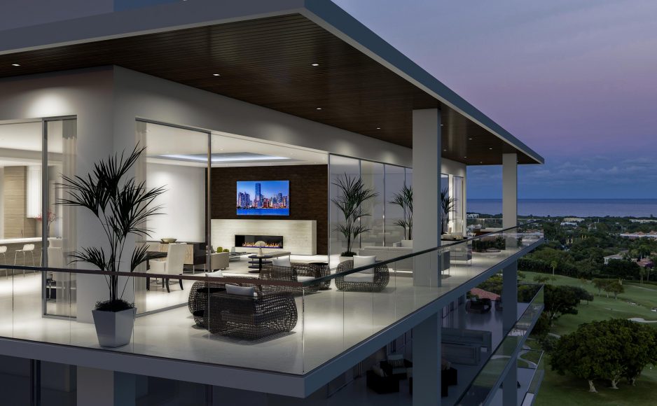 The Penthouse Collection Expansive Terrace